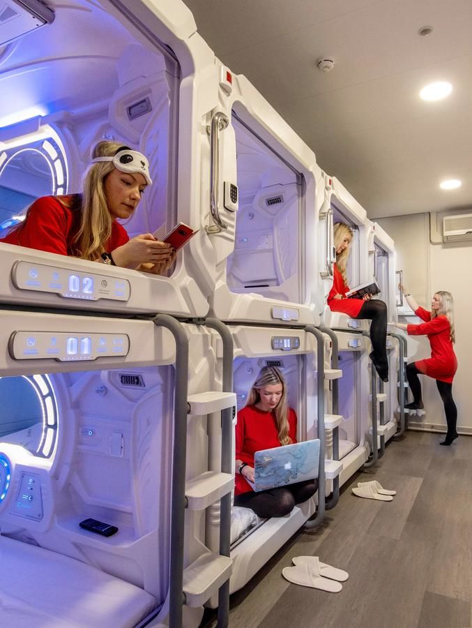 Капсульные отели Capsule Hostels Tallinn Таллин-28